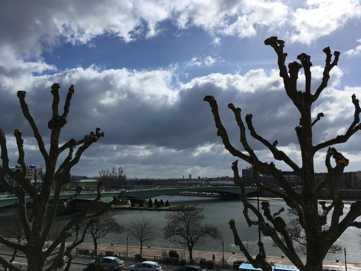 La Cathedrale - Vue Sur Seine Apartamento Ruão Exterior foto